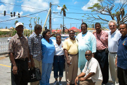 Grenadian pastors with Bob Simpson